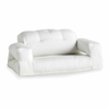 Bela zunanja raztegljiva zofa Karup Design OUT™ Hippo White