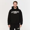 GymBeam Varsity Hoodie Black