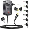 Univerzalni napajalnik, nastavljiv, 3-12V, omrežni, USB, 30W, 6 konic