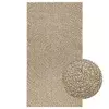 Vidaxl vidaXL ZIZUR Preproga, bež, 80x150 cm, videz jute