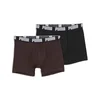 PUMA Boxer Briefs (2-Pack) Men, Clothing, Brown Combo, 4