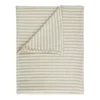 Zelena bombažna odeja 150x200 cm Cotton Muslin Stripe – Bianca