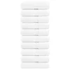 Vidaxl vidaXL Premium brisače SOLUND, 10 kosov, bele, 30 x 30 cm, 600 g/cm2