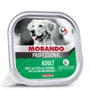 Morando Professional Prof Adult Pate Teletina in zelenjava 300g alu-pak