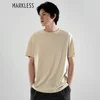 Markless Muška majica, Okrugli izrez, Bež