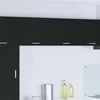 Viseći ormarić 2 pcs Crni hrast i bijela 50 x 31 x 40 cm