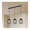 Brilagi - Luster na sajli BASKLITE 3xE27/15W/230V drvo/crna