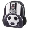 Predškolski ranac 3D Football ball Partizan, Crni