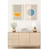 Wallity Uramljena slika Huhu104, 50x70 cm , 2 dela
