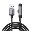 Joyroom Kotni kabel USB-A za iPhone Lightning 3A 1,2 m - črn