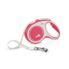 FLEXI Povodac za pse Comfort Tape S, 5m, Do 15 kg, Crveni