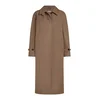 Tommy Hilfiger Prehodni plašč WW0WW44412 Rjava Relaxed Fit