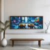 FAH062-150 Multicolor Decorative Framed MDF Painting