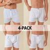 4-Pack Moške široke boksarice MarcLuis - svetle