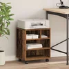 Držač za printer Staro drvo 41 x 32 x 48 cm Konstruirano drvo