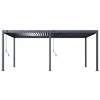 Bioklimatska pergola ECO 6x3 m, jeklena – prostostoječa