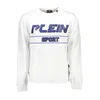 PLEIN SPORT Muški Duks FIPS211_BIANCO_01-WHITE, Beli