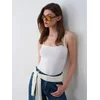 Dilvin Top Blusen bela