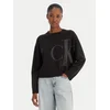 Calvin Klein Jeans LONG SLEEVE SMOOTH COTTON Črna