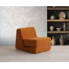 Atelier del Sofa Fotelja na razvlačenje Origami, 100x70x70cm, Narandžasta
