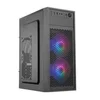 Ohišje EUROCASE ML N6-530B, ATX, 2x USB-A, 2x 120mm ARGB ventilator, črno