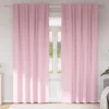 Zavjese za blackout s prstenovima 2 pcs Bebina roza