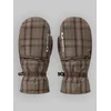 Dimito Checker Easy Open smučarske rokavice brown check