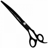 Škarje za striženje psov - Black Titan Japan style ukrivljene škarje 19cm