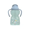 Sportska flasica sa slamcicom 12+ animals sa rucicama mint green ( 10200770004 )