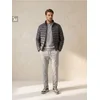Sinsay - Jogger pantalone slim fit sa dodatkom viskoze - svetlo siva