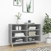 vidaXL Komoda siva sonoma 103,5x35x70 cm iverna plošča