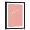 Plakat s paspartujem podpis Marilyn Monroe - 60x90 no frame