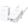 Mercusys MP510 KIT AV1000 Gigabit Powerline N300 Wi-Fi KIT (1× MP510 + 1× MP500) 300 Mbps at 2.4 GHz, 1000 Mbps Powerline,Broadcom CPU, 1× Gigabit Por