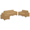 Set sofe 3 pcs Smeđa 221 x 80 x 80 cm Baršun