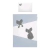 5delna posteljnina Belisima Mouse 100/135 modra