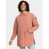 Womens Old Pink Quilted Jacket Roxy Next Up - Women