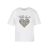 Miss Tee Majica Wild Heart Leo rjava/črna/bela
