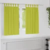 Zavjese za blackout s prstenovima 2 pcs Zelena 140 x 140 cm