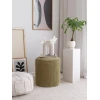 ATELIER DEL SOFA Tabure Teddy Fitilli Khaki