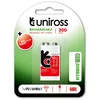 Uniross Polnilna baterija 9V Ni-Mh UH19V200  (1 kom), (21533633)