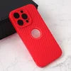 Maska za mobilni telefon iPhone 15 Pro CARBON STRIPE, Crvena