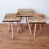 HANAH HOME Set 3 stočića 3Shp121 Brown