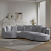 ATELIER DEL SOFA Ugaona garnitura Venedik Left Grey