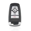CAR 888 ACCESSORIES Kućište oklop ključa 4 dugmeta za Ford Edge 2018-2020/Ford Explorer 2018-2020/Ford Fusion 2017-2020/ crno-sivo