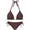 LASCANA Bikini rjava/zlata