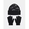 Otroška kapa in rokavice Under Armour B Beanie črna barva, 1386641
