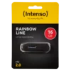 (Intenso) USB Flash drive 16GB Hi-Speed USB 2.0, Rainbow Line, CRNI - USB2.0-16GB/Rainbow