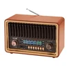 Elementa Retro Bluetooth radio 8075BT, RGB, Bluetooth, Hrast