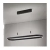 Orion - LED luster na sajli CARRARA LED/80W/230V 2700/3000/4000K crna