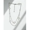 Srebrna ogrlica Resti Livia Quattro Argento